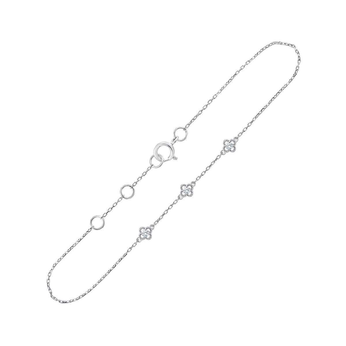 Bracelet 3  Diamants 0.06 Carats