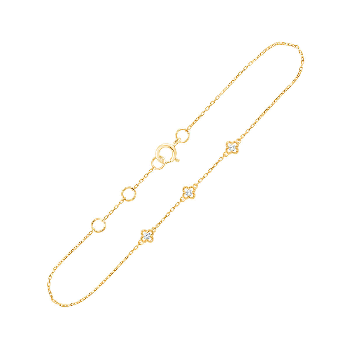 Bracelet 3  Diamants 0.06 Carats