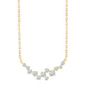 Collier 12 Diamants 0.19 Cts