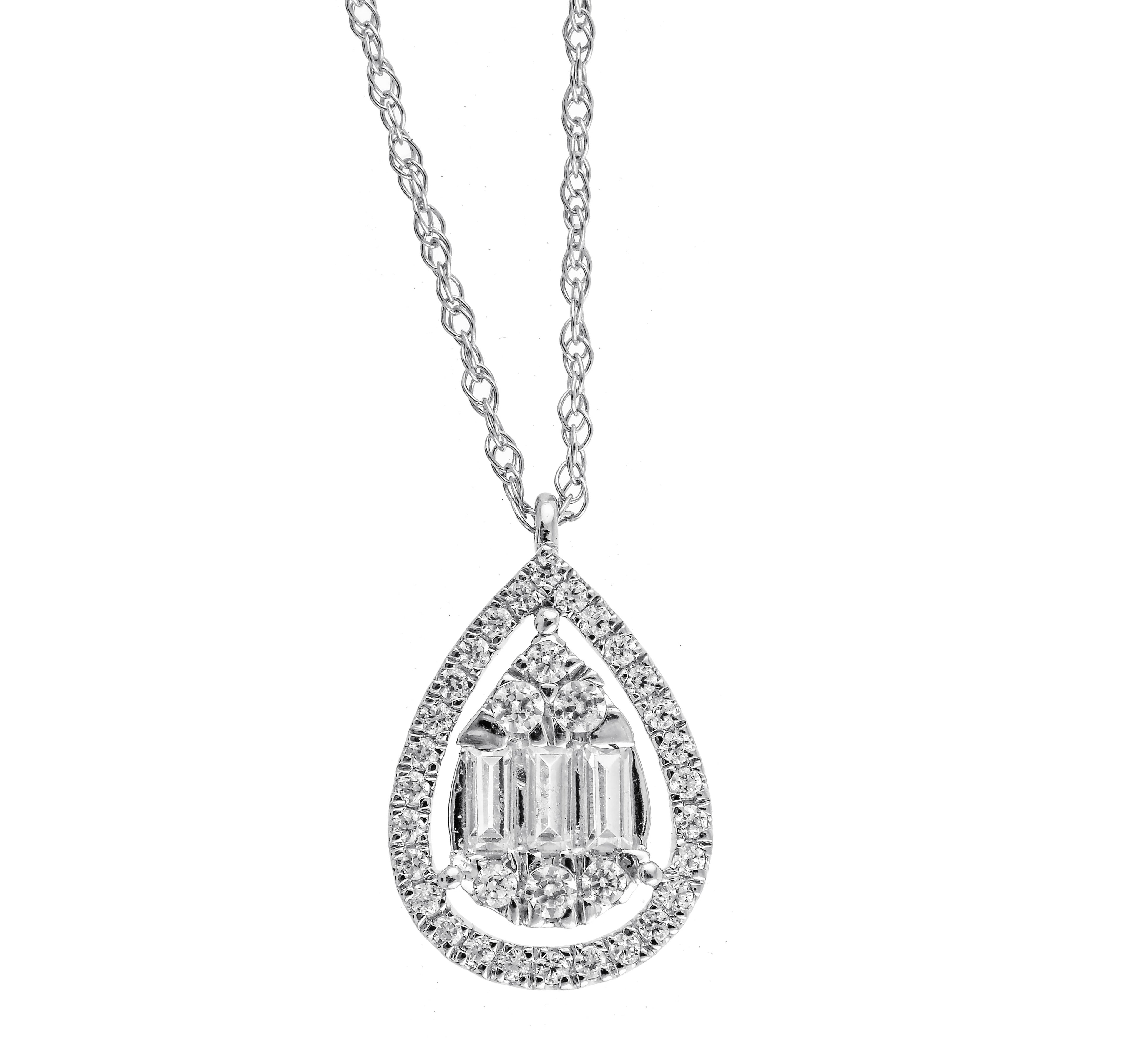Collier 37 Diamants 0.21 cts