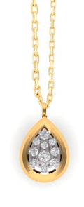 Collier 10 Diamants 0.08 cts