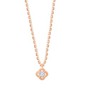 Collier 1 Diamant 0.02 Carats
